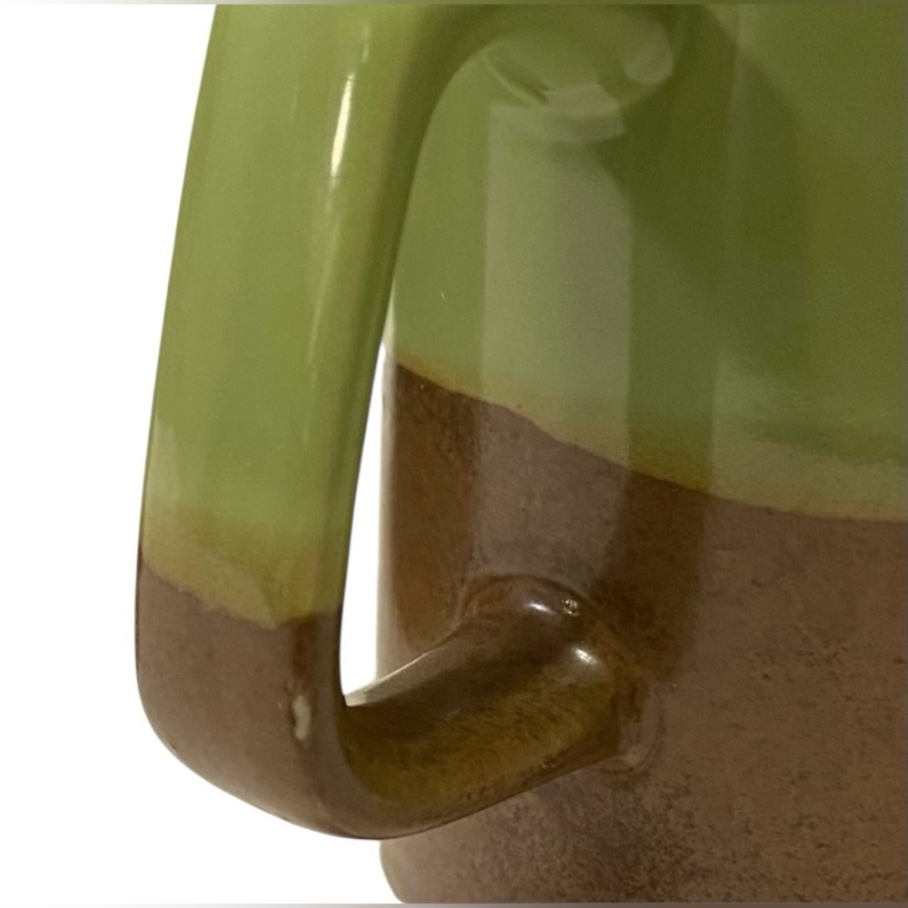 MCM Avocado green & yellow Tree & Design Mugs - Picture 8 of 8